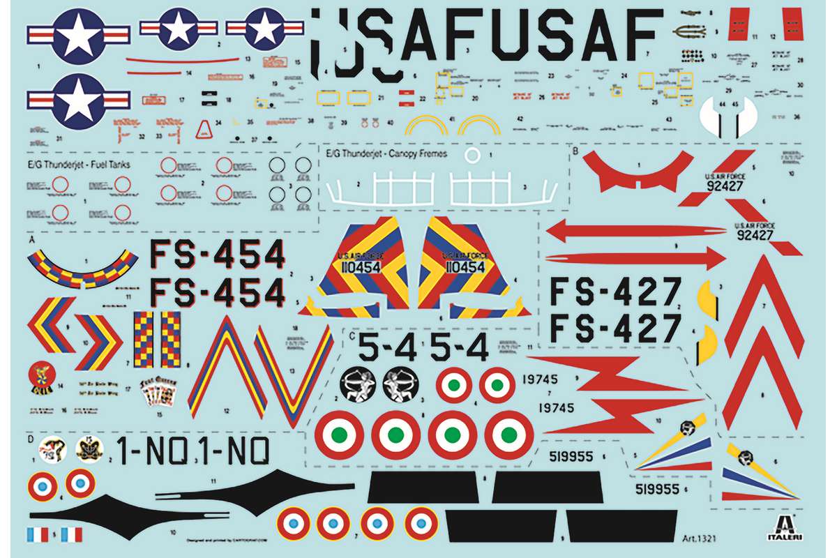 1:72 F-84G Thunderjet