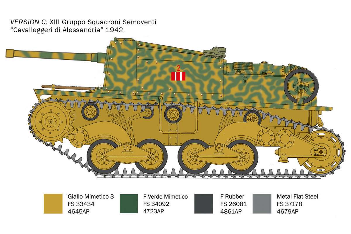 1:35 Semovente L40 da 47/32 self-propelled gun