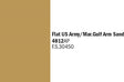 Flat US Army/Mar.Gulf Arm Sand 20ml