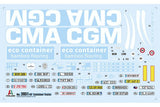 1:24 40\' Container Trailer
