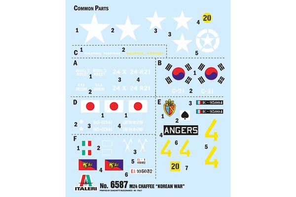 1:35 M-24 \'\'Chaffe\'\' Korean War