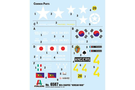 1:35 M-24 \'\'Chaffe\'\' Korean War