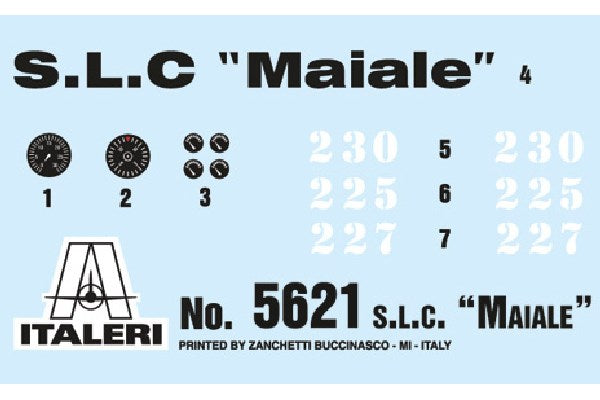 1:35 S.L.C. \'\'Maiale\'\' with crew
