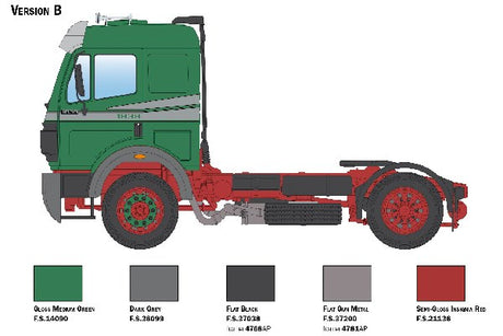 1:24 Mercedes Benz SK 1844 LS V8