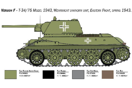 1:35 T-34/76 Model 1943 (premium edition)