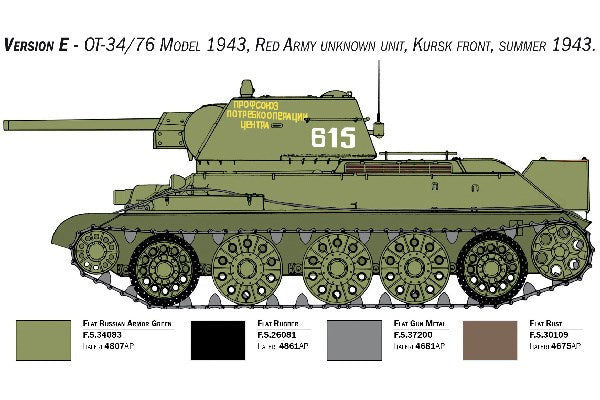 1:35 T-34/76 Model 1943 (premium edition)