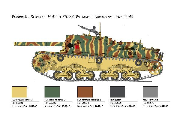1:35 Semovente M42 da 75/34