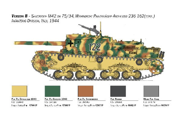 1:35 Semovente M42 da 75/34