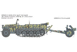 1:35 Kfz. 10 DEMAG D7 with 7,5cm Le. IG 18 + crew