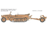 1:35 Kfz. 10 DEMAG D7 with 7,5cm Le. IG 18 + crew