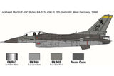 1:72 Complete modeling set F-16 C/D Night Falcon