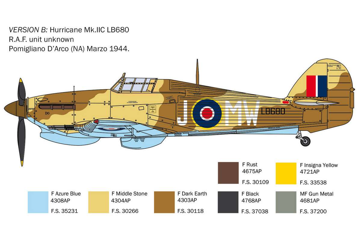 1:48 Hurricane Mk.II C