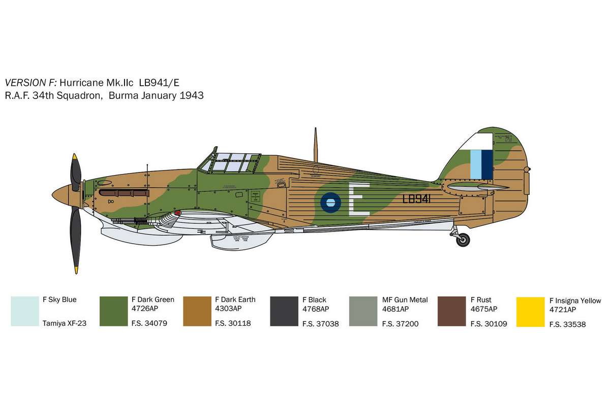 1:48 Hurricane Mk.II C