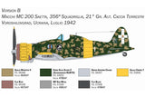 1:72 Macchi MC. 200 \'Saetta\' serie XXI-XXIII