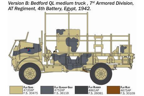 1:35 Bedford QL medium truck