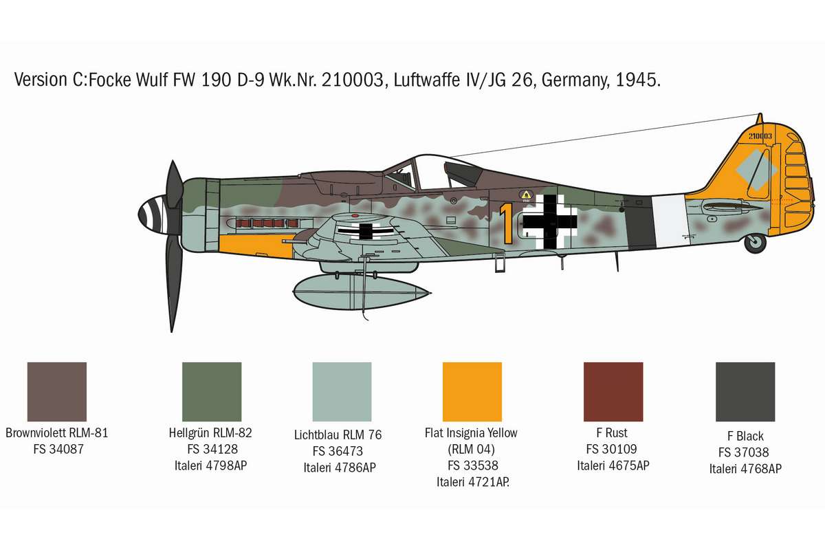 1:72 FW190 D-9