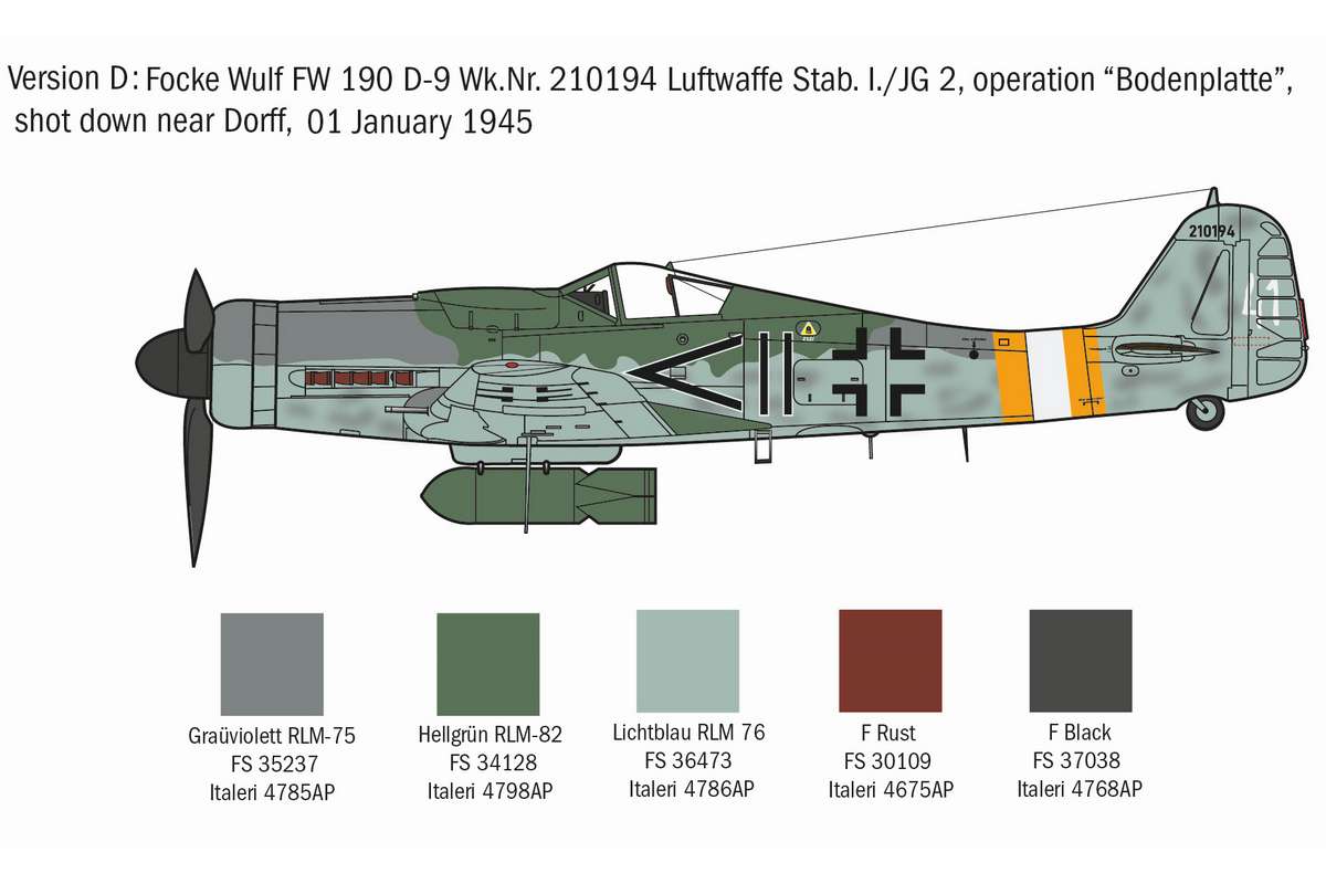 1:72 FW190 D-9