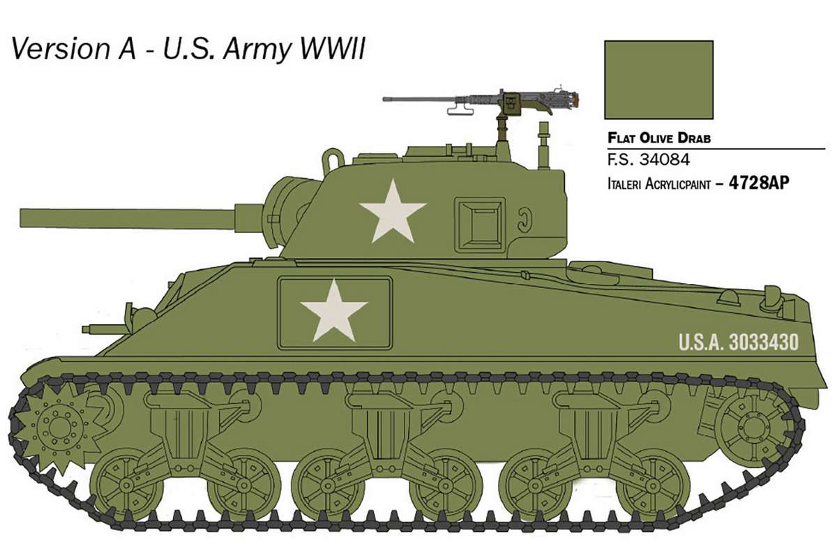 1:56 M4 Sherman (75mm)