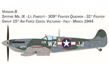 1:72 Complete modeling set Spitfire Mk. IX