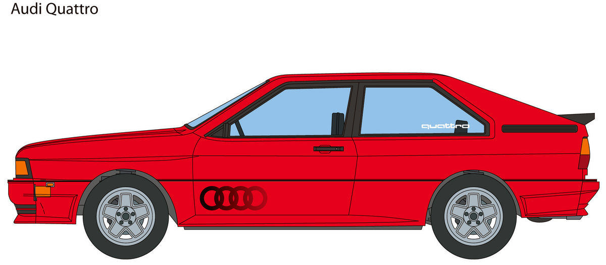 1:24 Audi Quattro