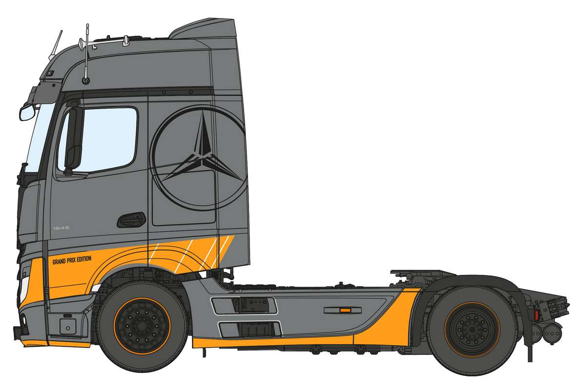 1:24 Mercedes-Benz Actros MP4 Big Space G.P. edt.