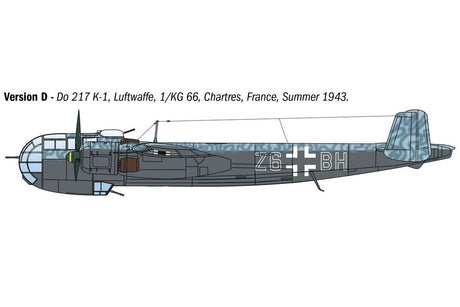 1:72 Donier DO-217 K1/K2 with Fritz-X guided bombs