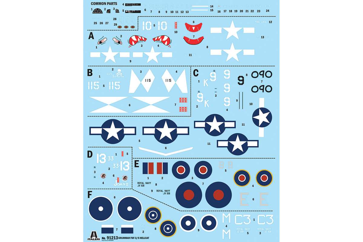 1:72 Grumman Hellcat F6 F-3
