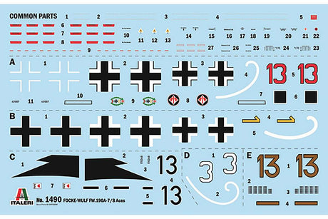 1:72 Fw 190 A-8/F Aces