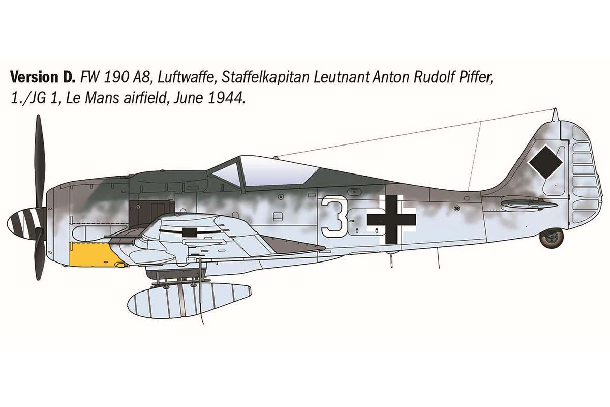1:72 Fw 190 A-8/F Aces