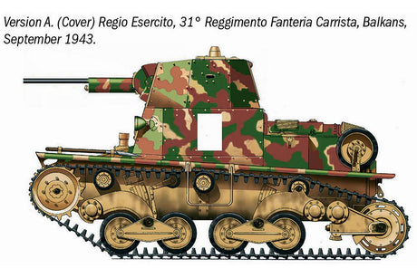 1:35 Carro Armato L6/40