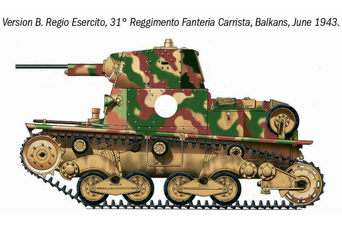 1:35 Carro Armato L6/40