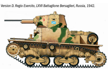 1:35 Carro Armato L6/40