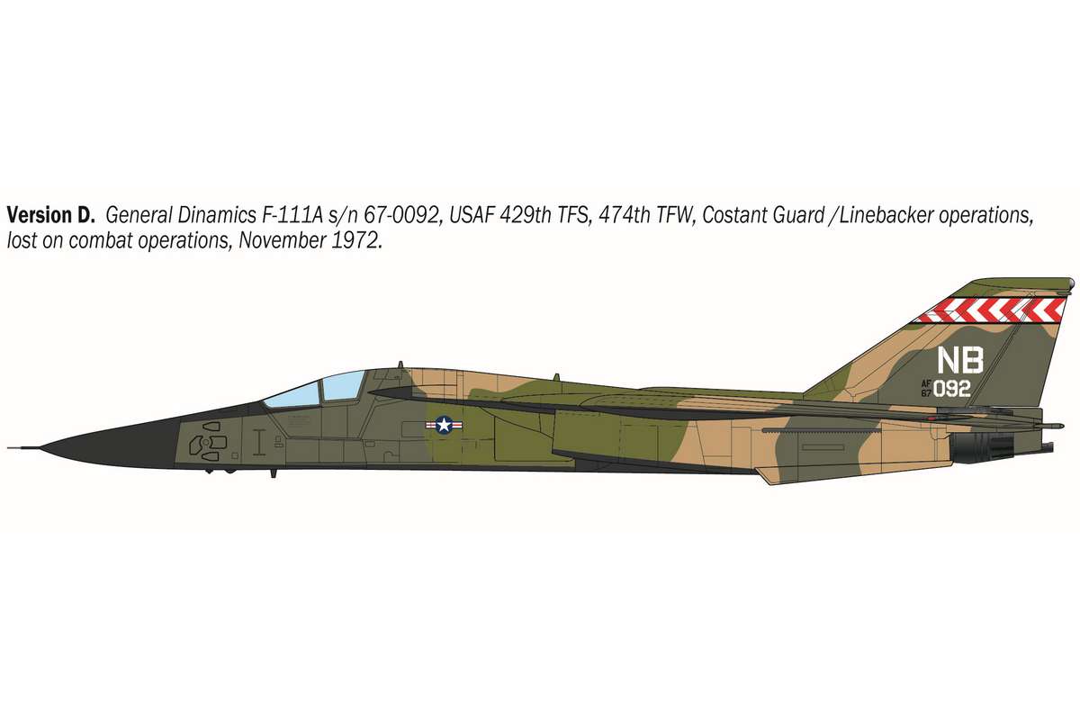 1:72 F-111A Aardvark