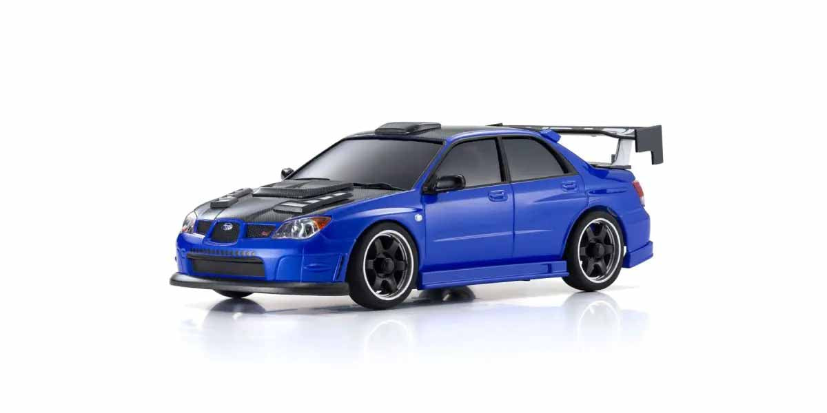 Kyosho Autoscale Mini-Z Subaru Impreza WRX Aero Kit Blue (MA020N-M)