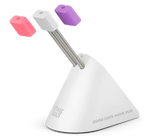 FragON - Tower Mouse Bungee with 3 colorful clips, White