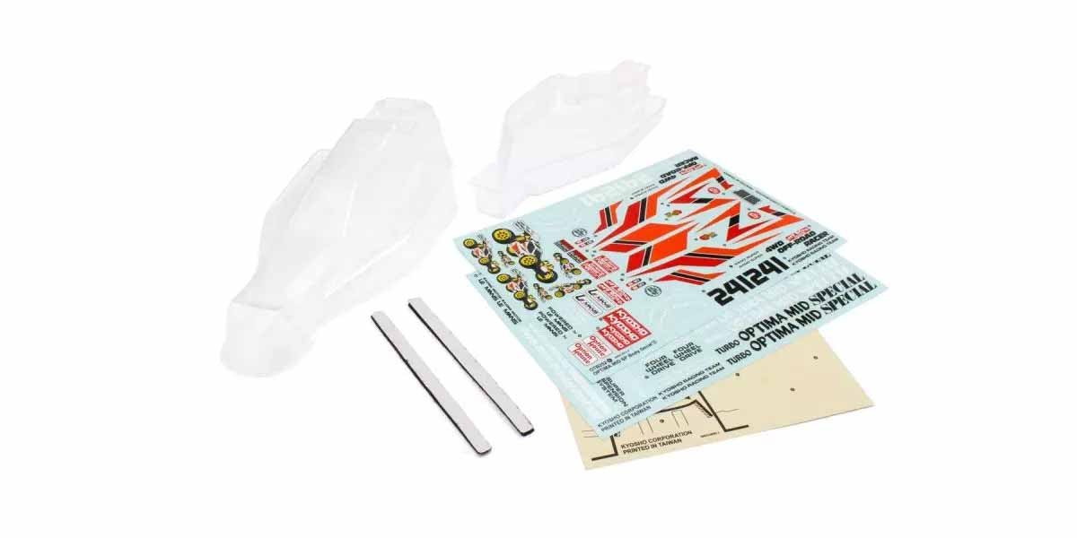 Kyosho Turbo Optima Mid Special Body & Under Body