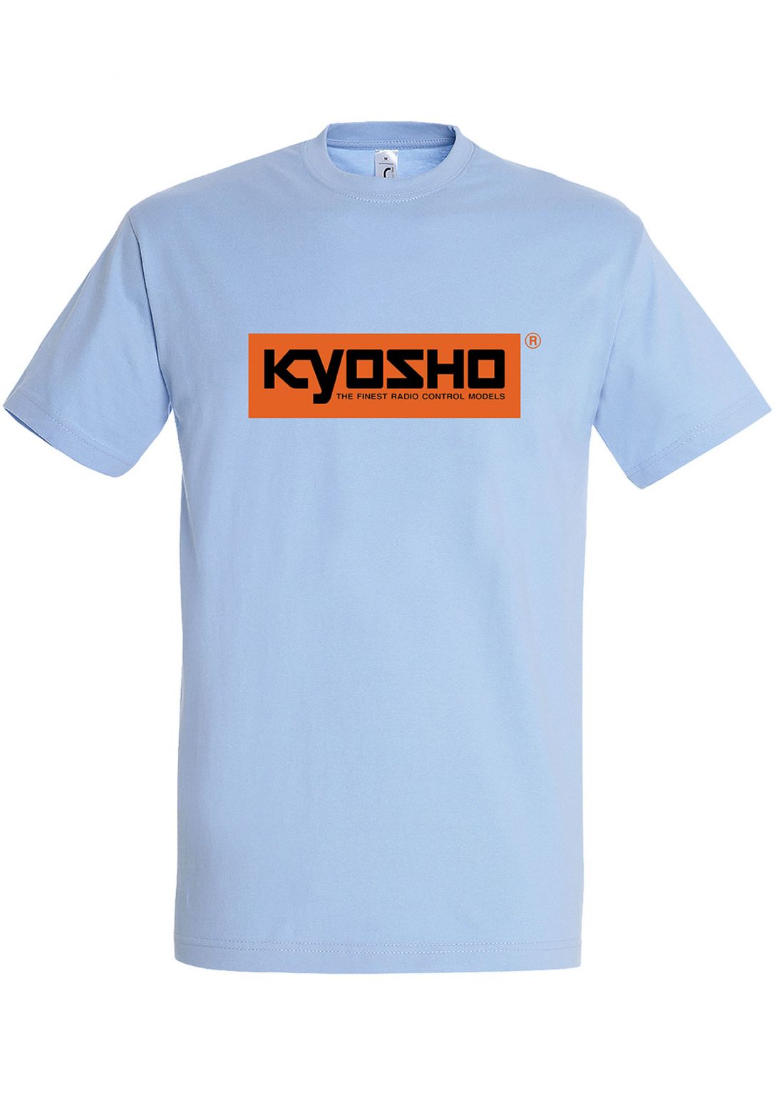 Kyosho T-Shirt Spring 24 Sky Blue/Orange - 4XL