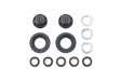 Hub Nuts for Single Wheels (Black/2pcs.)