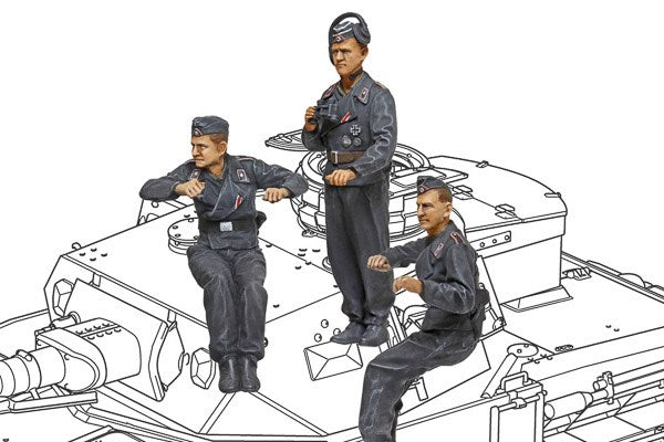 1/35 German Tank Panzerkampfwagen IV Ausf.F