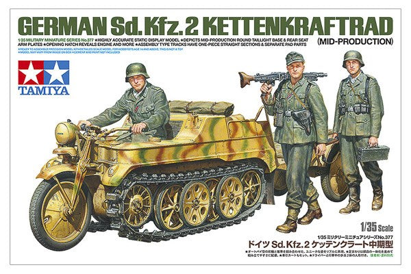1/35 German Sd.Kfz.2 Kettenkraftrad (Mid-Productio