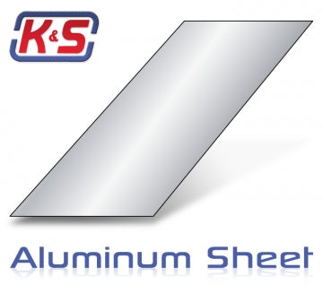 K&S 83070 - Aluminium Sheet 1.6x150x305mm 6061-T6 (1)