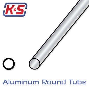 K&S 9805 - Aluminium Tube 6x300mm (0.45) (2)