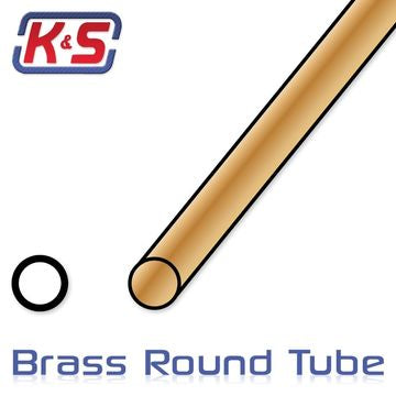 K&S 9820 - Brass tube 2x300mm (0.45) (4)