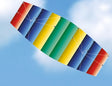 RAVER ( Parafoil ) - Sport drage med spoler og linier - Ripstop materiale samt glasfiber