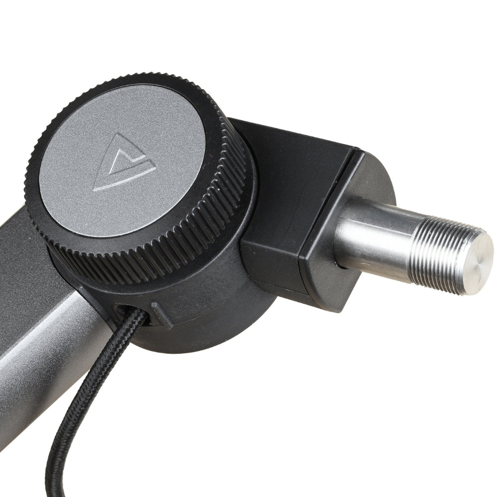 THRONMAX S1 CASTER Boom Arm Stand (Build-in USB-C 3 meters), Dark Gray