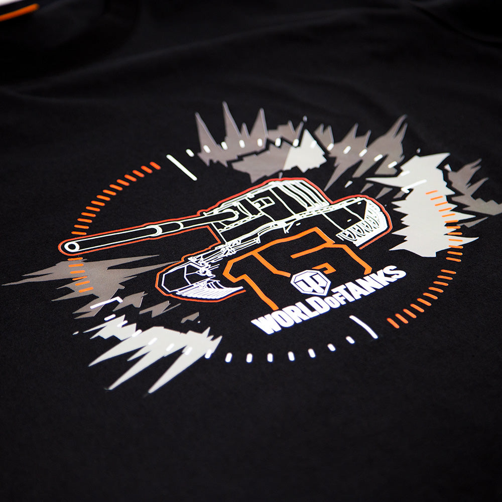 World of Tanks 15 Anniversary T-shirt Black, S