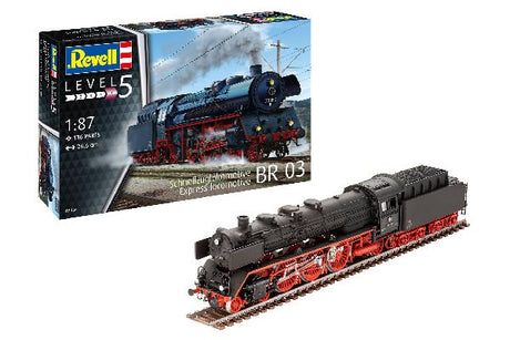 Express locomotive 03 class with tender 1:87