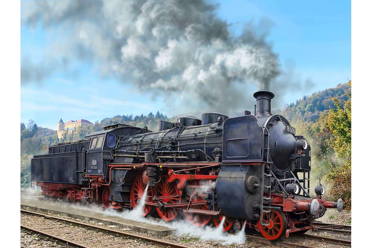 Express Locomotive BR 18 505 w/tender 2\'3\'T38 1:87