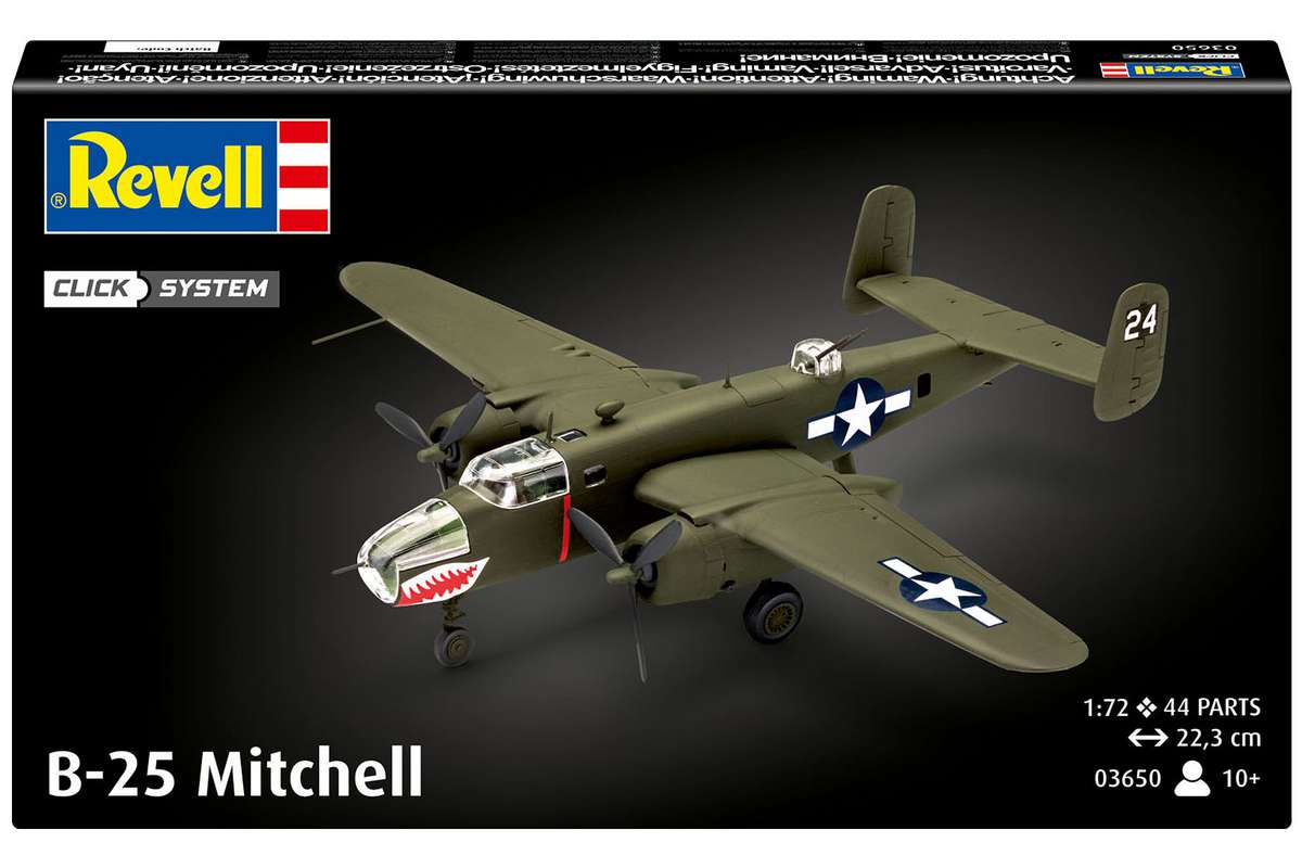 B-25 Mitchell 1:72 click system