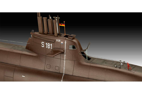 70 Years Bundeswehr:Wilhelm Bauer,Type 206A,Class2